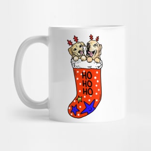 A stocking full of dogs Mug